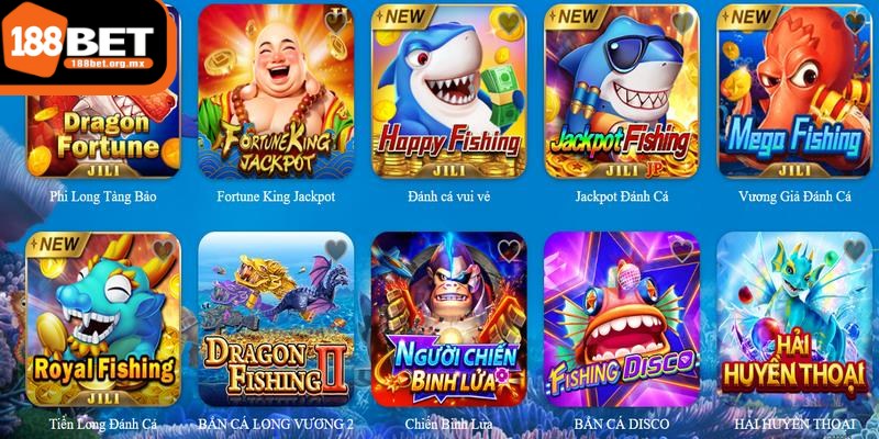 Bắn cá 188BET - Chinh phục dễ dàng nhận thưởng lớn 4 Bắn cá 188BET là cơ hội để bạn thử thách bản thân