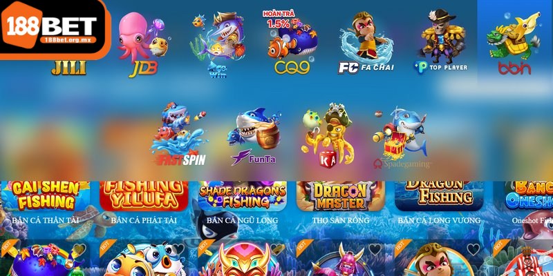 Bắn cá 188BET - Chinh phục dễ dàng nhận thưởng lớn 1 Sảnh bắn cá 188BET là một trong những khu vực game trực tuyến cực kỳ nổi bật