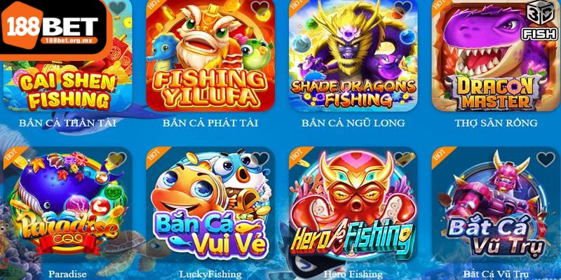 Bắn cá 188BET - Chinh phục dễ dàng nhận thưởng lớn 2 PlayStar mang đến cho người chơi những phiên bản game bắn cá độc đáo