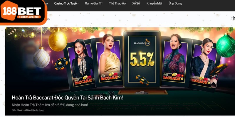 Casino 188BET - Sân chơi uy tín hàng đầu thị trường 1 Casino 188BET khẳng định vị thế là một trong những sảnh game hàng đầu