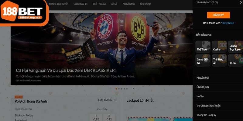 Đăng ký 188BET - Hướng dẫn tạo tài khoản chỉ 3 phút 2 Các bước hướng dẫn chi tiết đăng ký 188BET an toàn