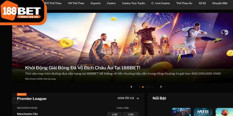 Đăng nhập 188BET - Chia sẻ cách truy cập nhanh nhất 4 188BET đã chứng tỏ mình là một lựa chọn đáng tin cậy trong thế giới cá cược