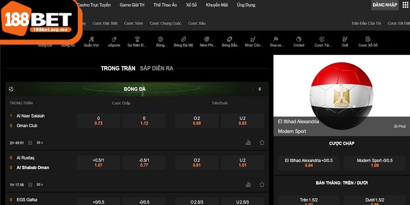 Thể thao 188BET - Trải nghiệm giải trí đỉnh cao bất tận 2 Khuyến mãi là một trong những điểm sáng tại thể thao